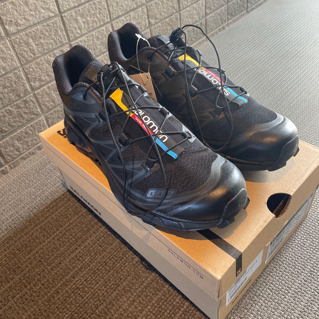 期間限定スペシャル 【新品】Salomon XT-6 BLACK 25.5cm 靴 marsinaloa
