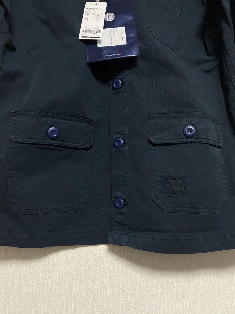【正規取扱店】 新品 Serge M カバーオール ネイビー セルジュブランコ Blanco ジャケット・アウター