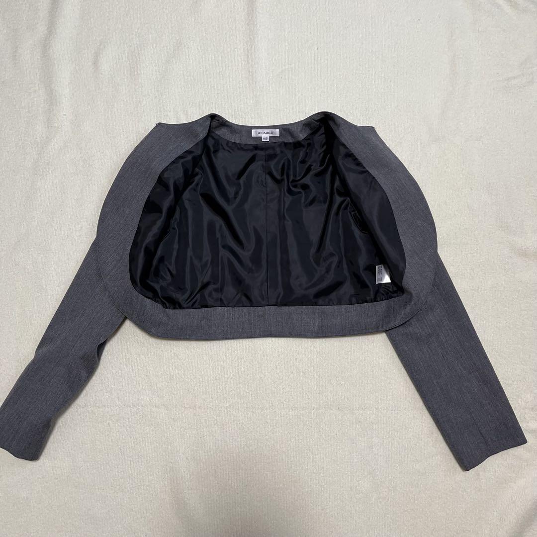 arisana アリサナ 165 卒服　グレー系フォーマル4点セット