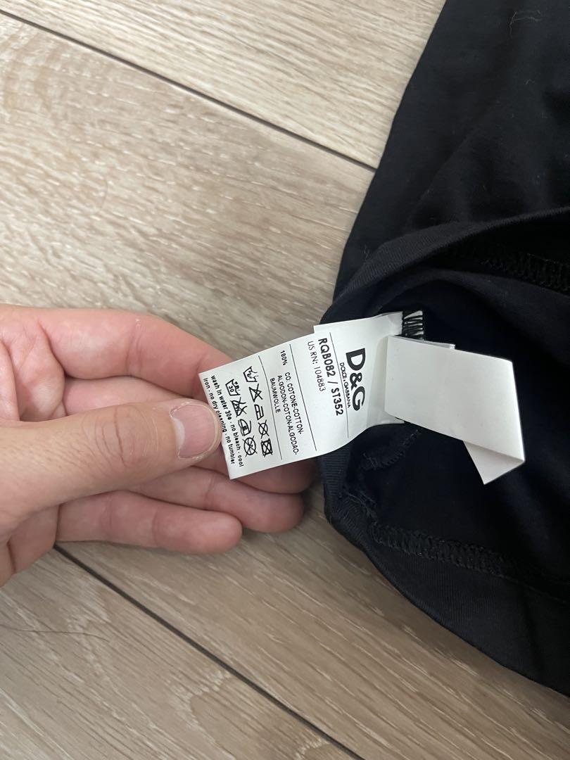 【新品タグ付き】D&G ドルチェ＆ガッバーナ ビーチウェア タンクトップブラック