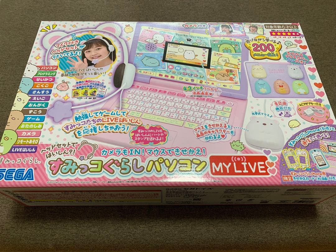 【美品】【値下げ可】すみっコぐらしパソコン MY LIVE M0037 【美品】【値下げ可】すみっコぐらしパソコン MY LIVE M0037