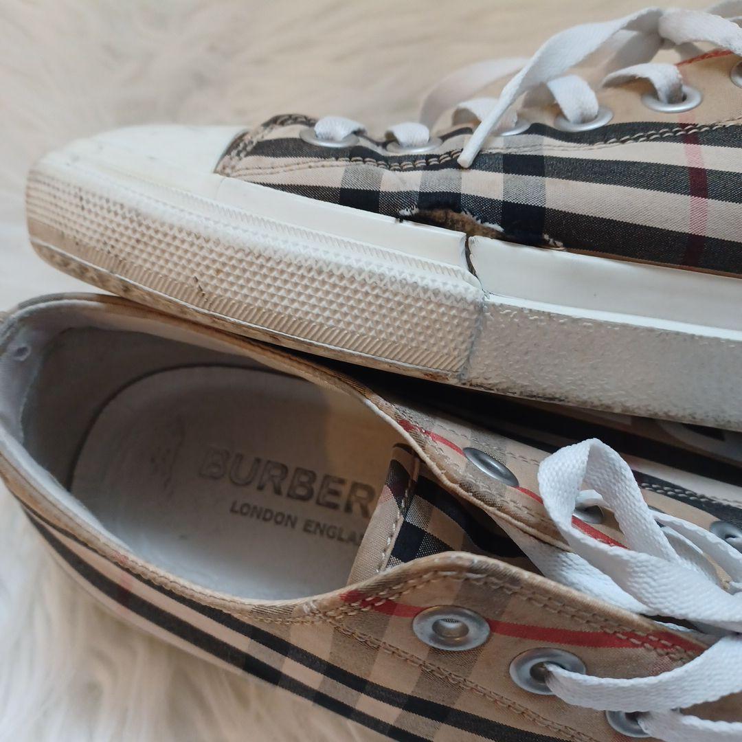 Burberry ノバチェック バーバリーロンドン スニーカー 26～27cm