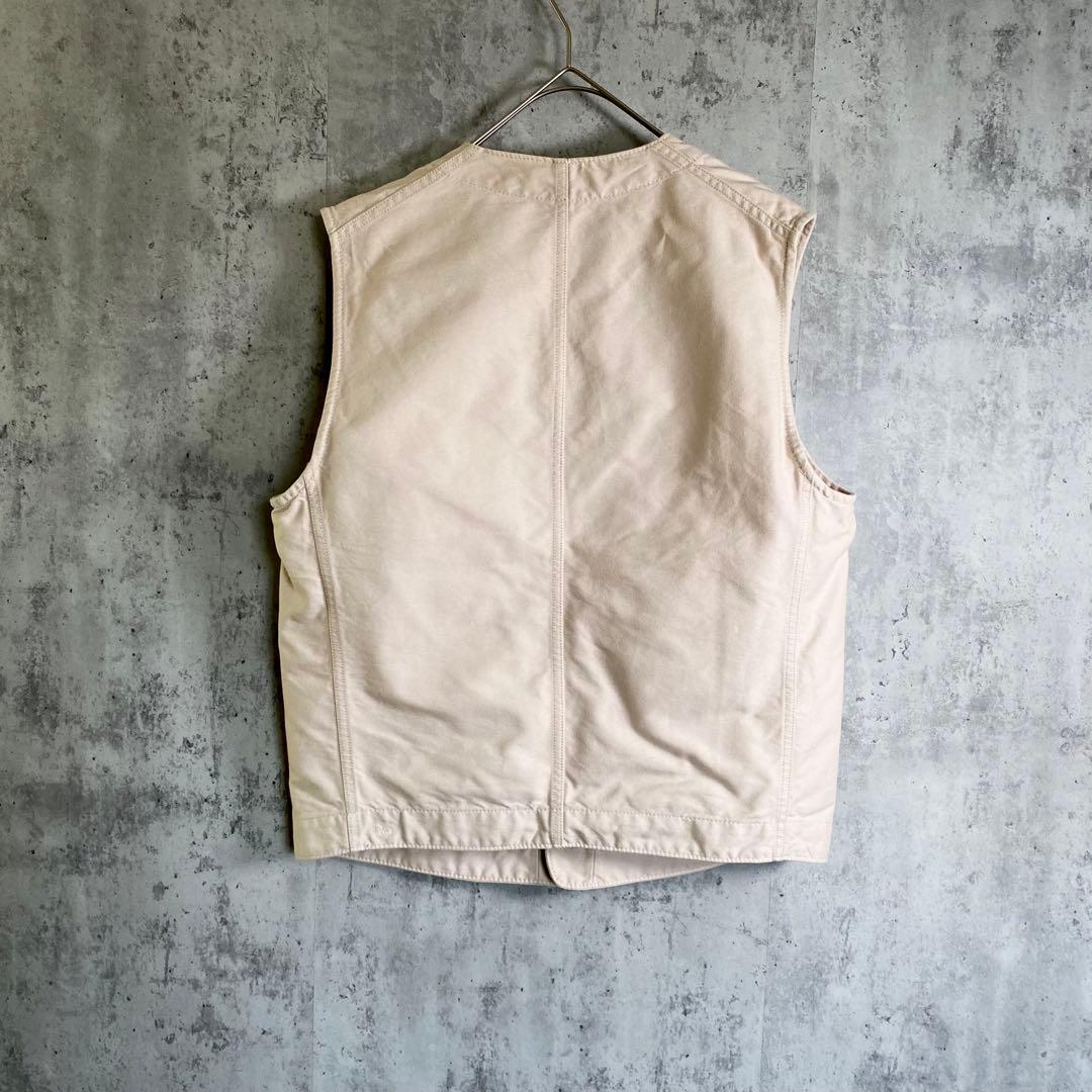 極美品】45rpm ベスト 生成り ジレ 日本製 Lサイズ 半額セール