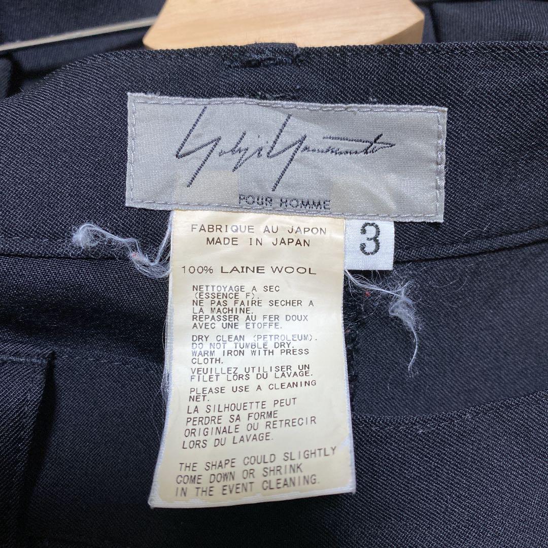 定番人気HOT Yohji Yamamoto POUR HOMME ウールギャバジン 袴パンツ MVwlD-m18210045230 2022人気
