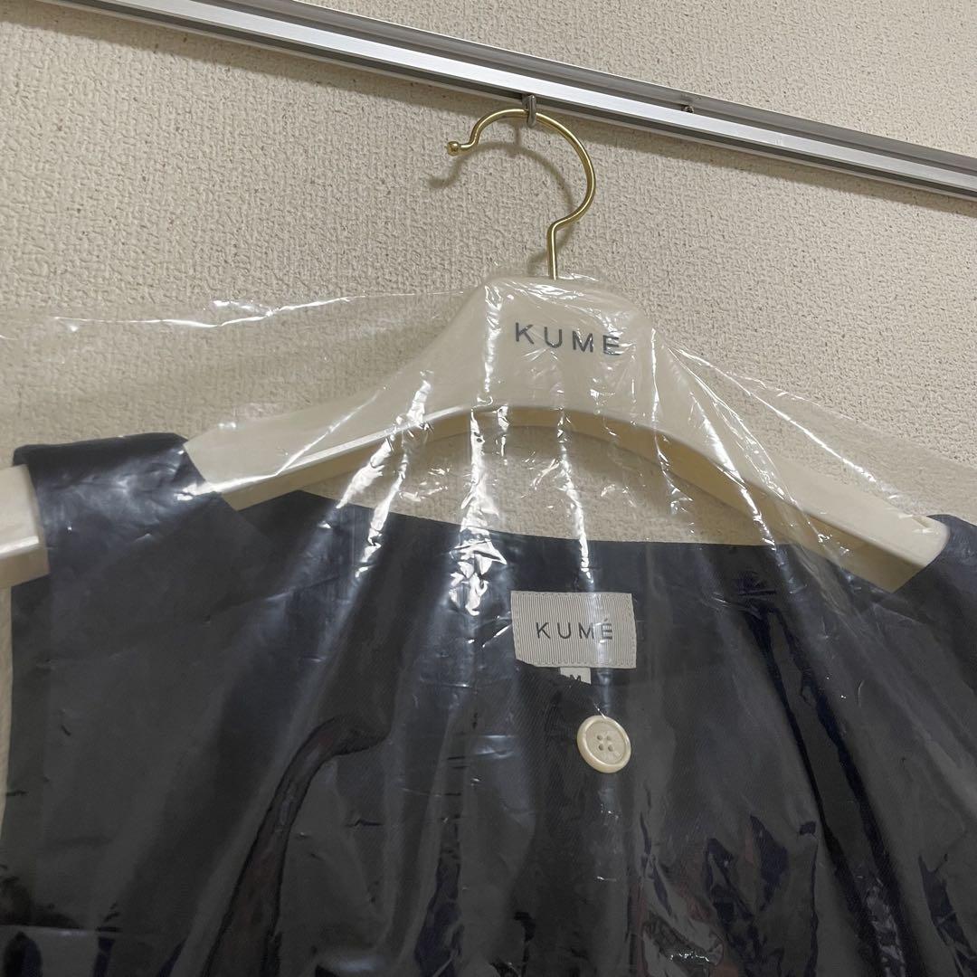 クメKUME LINEN BOAT-NECK VEST新品未使用タグ付き Linen Boat-neck Vest