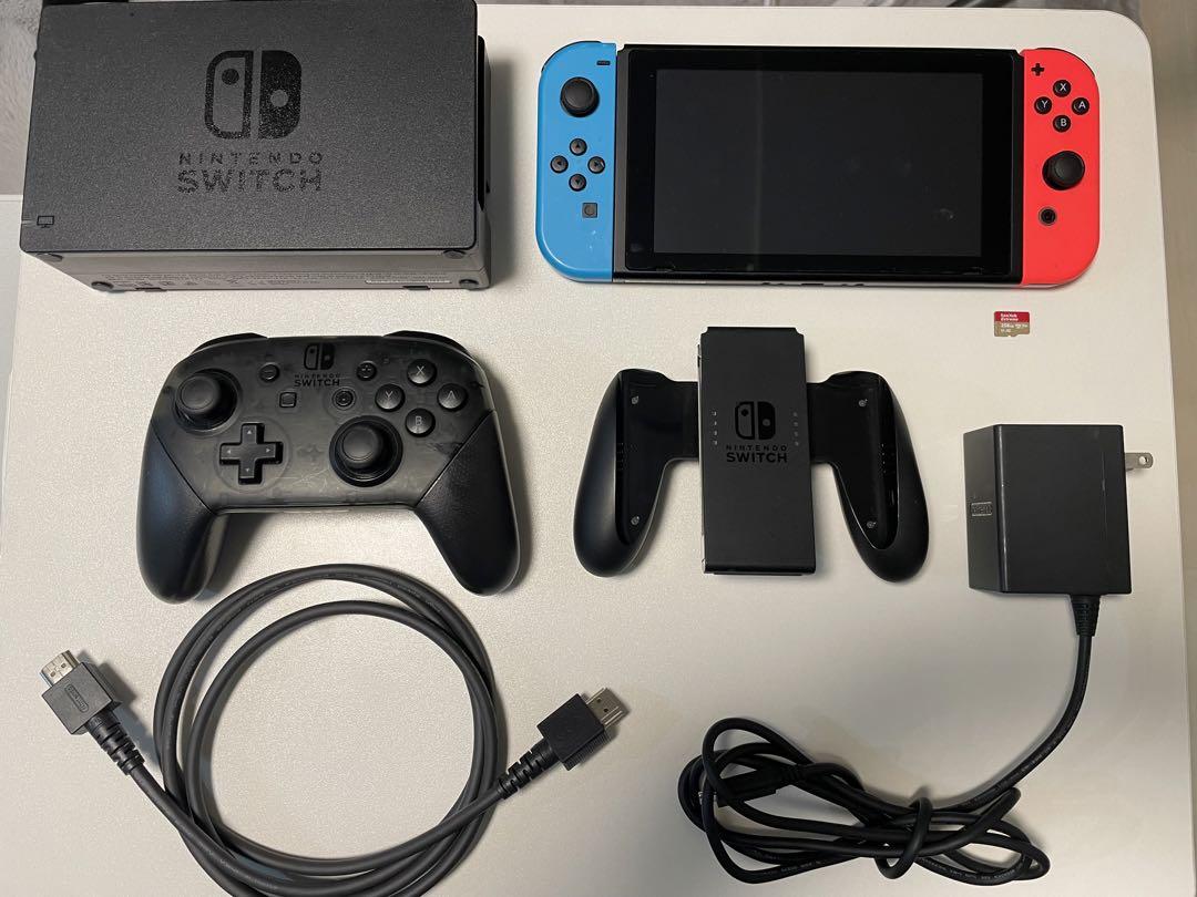 Switch 本体 プロコン マイクロSDカード付き