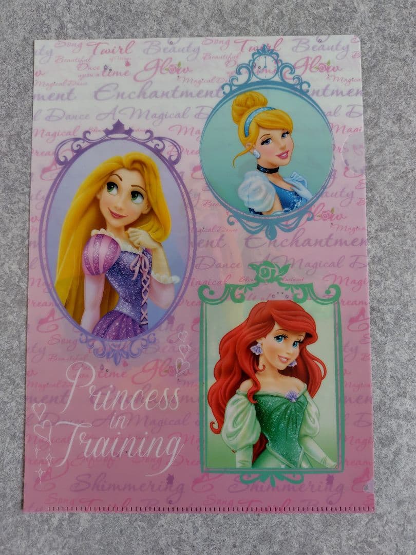 ディズニー プリンセス クリアファイル