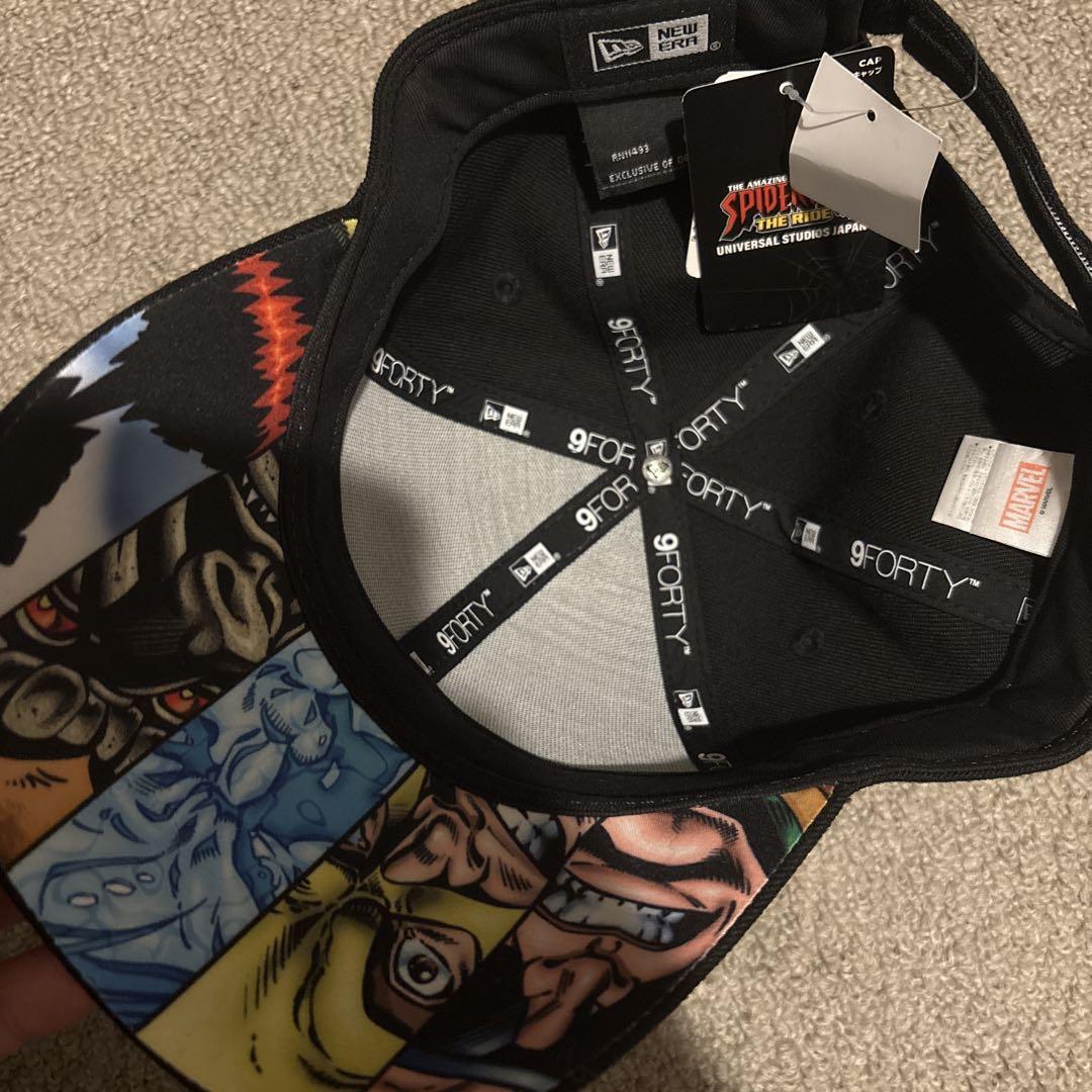 スパイダーマン 9FORTY キャップ