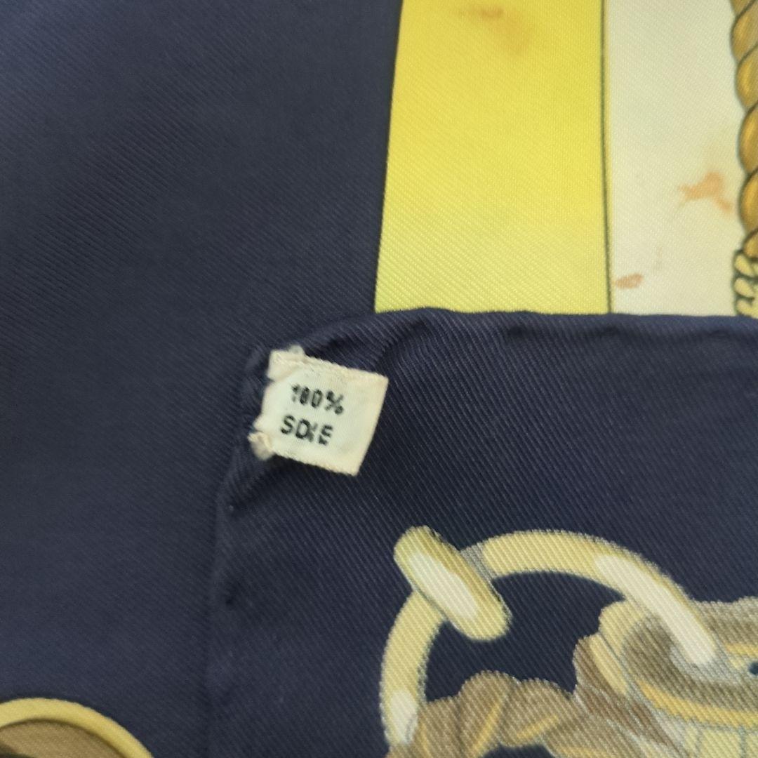 HERMES エルメス スカーフ カレ90 CHATEAUX D'ARRIERE