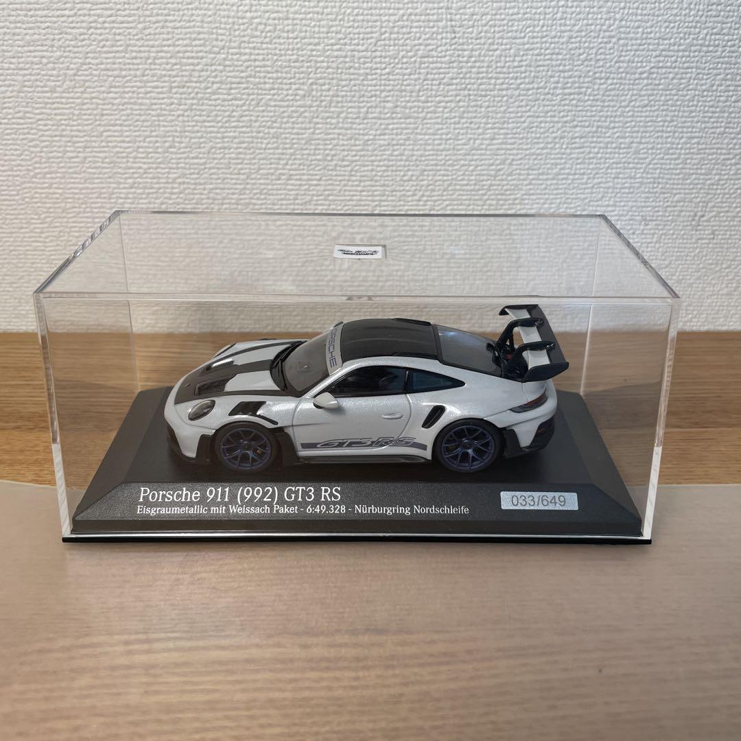 ミニチャンプス　ポルシェ　Porsche 911 GT3 RS 1/43