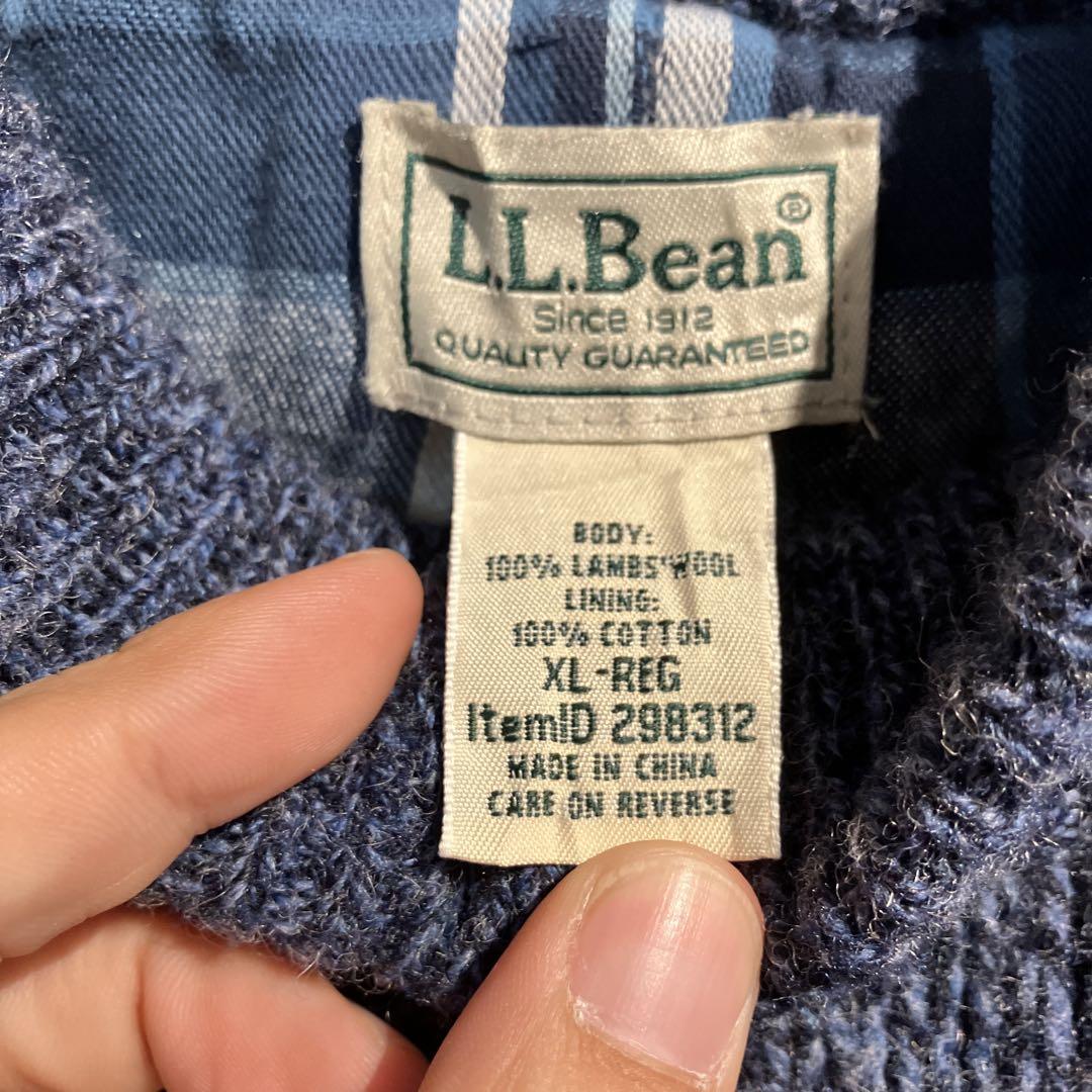 00s L.L.Bean ドライバーズニット エルエルビーン ニットジャケット