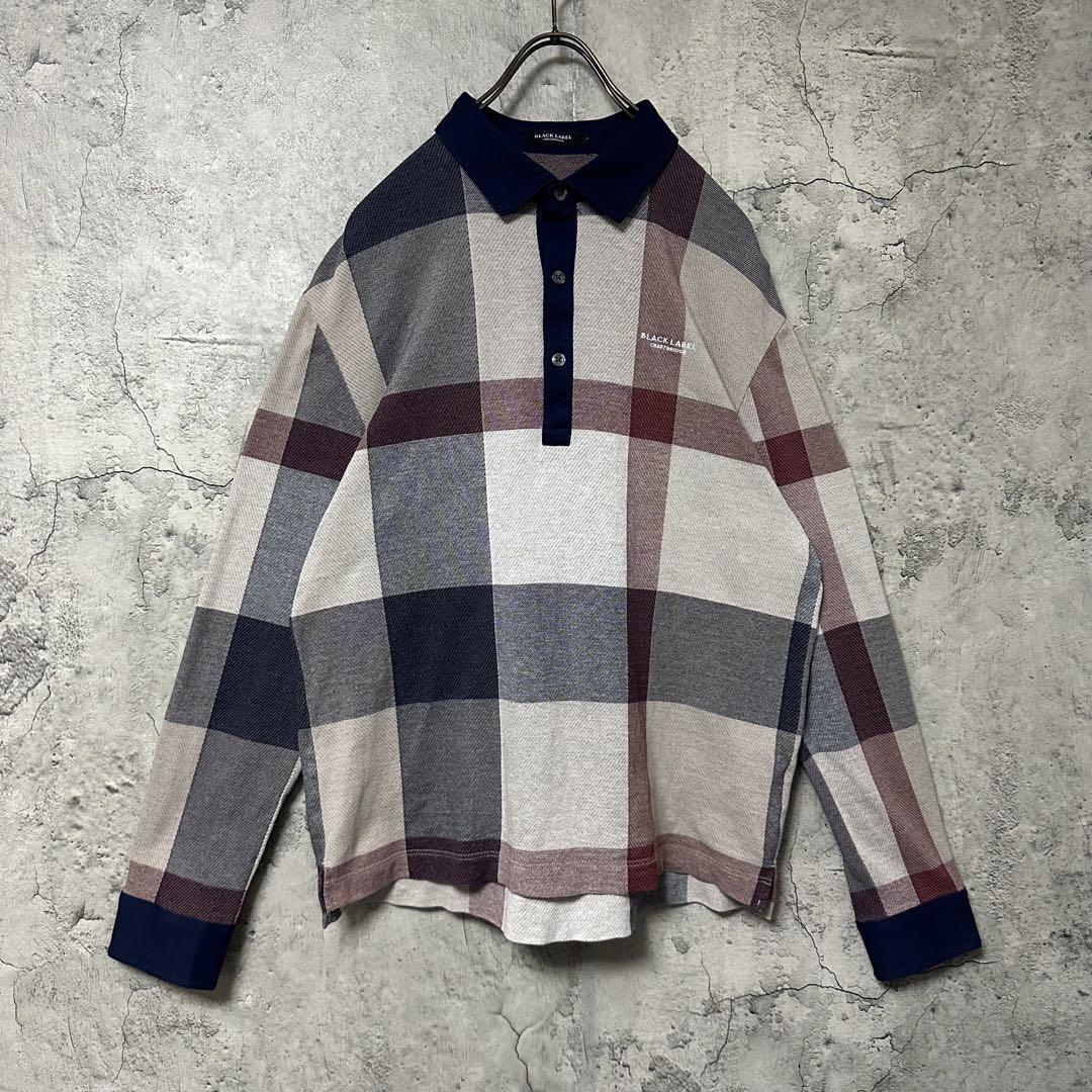 【超人気◎】BLACK LABEL CRESTBRIDGE　長袖ポロシャツ　美品