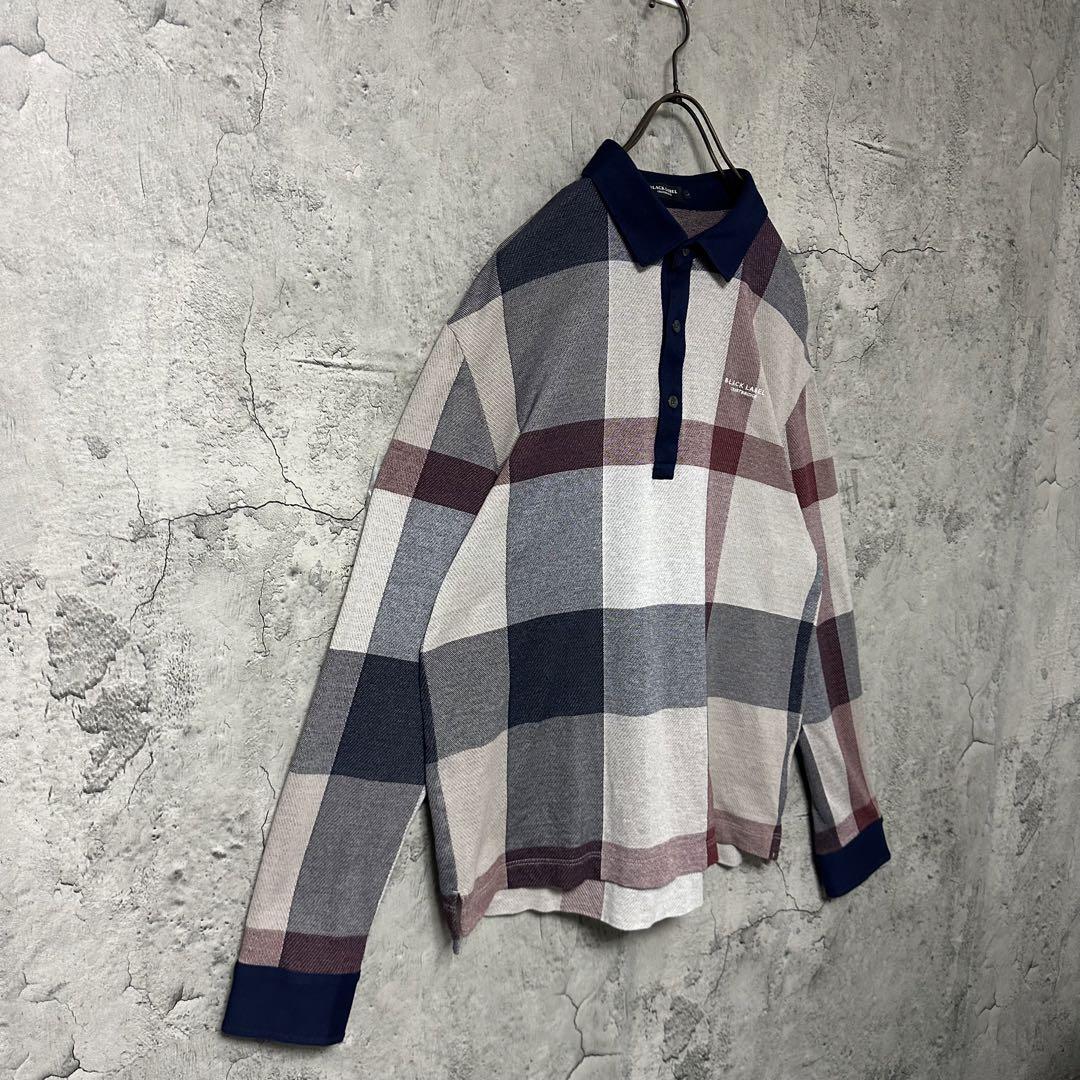 【超人気◎】BLACK LABEL CRESTBRIDGE　長袖ポロシャツ　美品