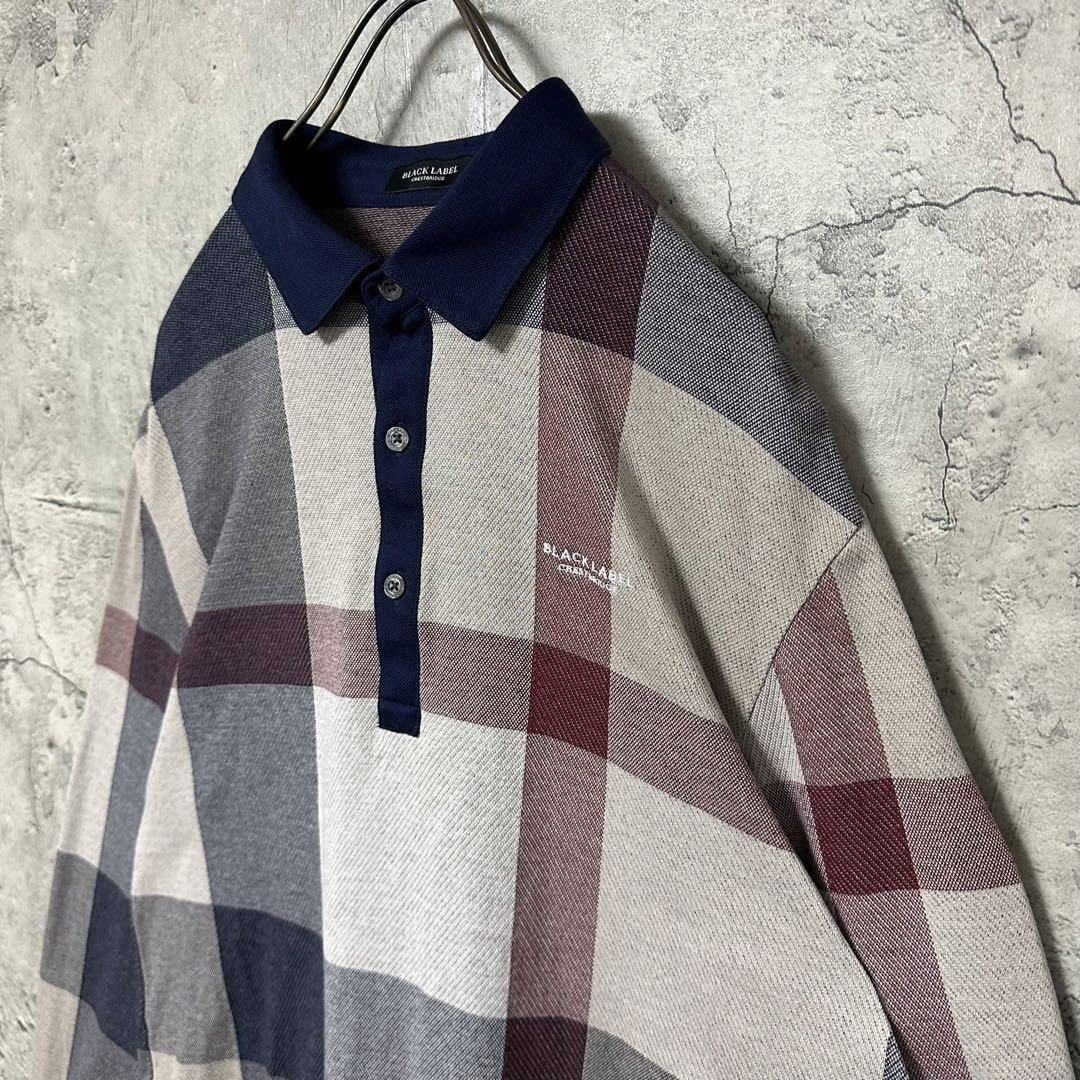 【超人気◎】BLACK LABEL CRESTBRIDGE　長袖ポロシャツ　美品