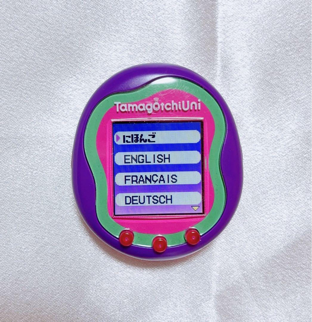 たまごっちuni パープル 本体のみ Tamagotchi Uni Purple