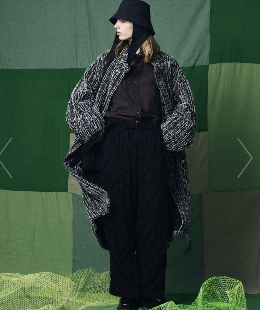 ジャケット・アウター MAISON SPECIAL Fringe Stripe Mod Coat