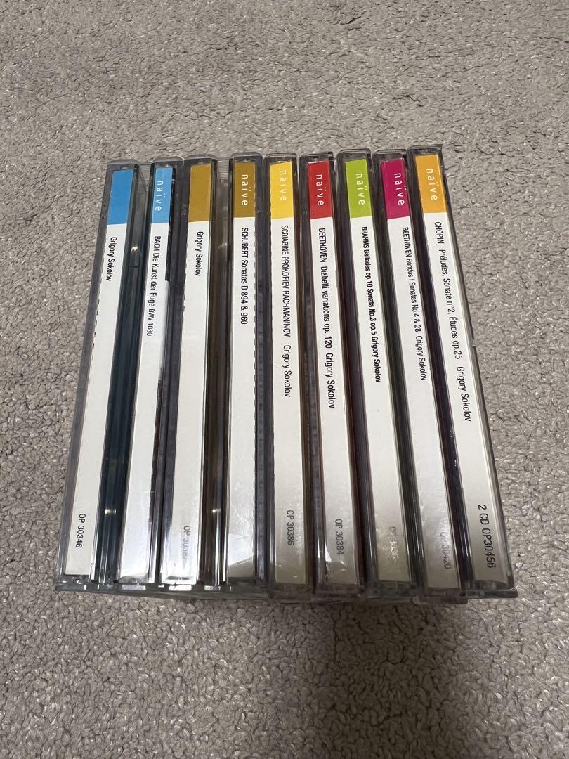 グレゴリー•ソコロフ ／ナイーブ・レーベル全録音集 10CD⭐︎
