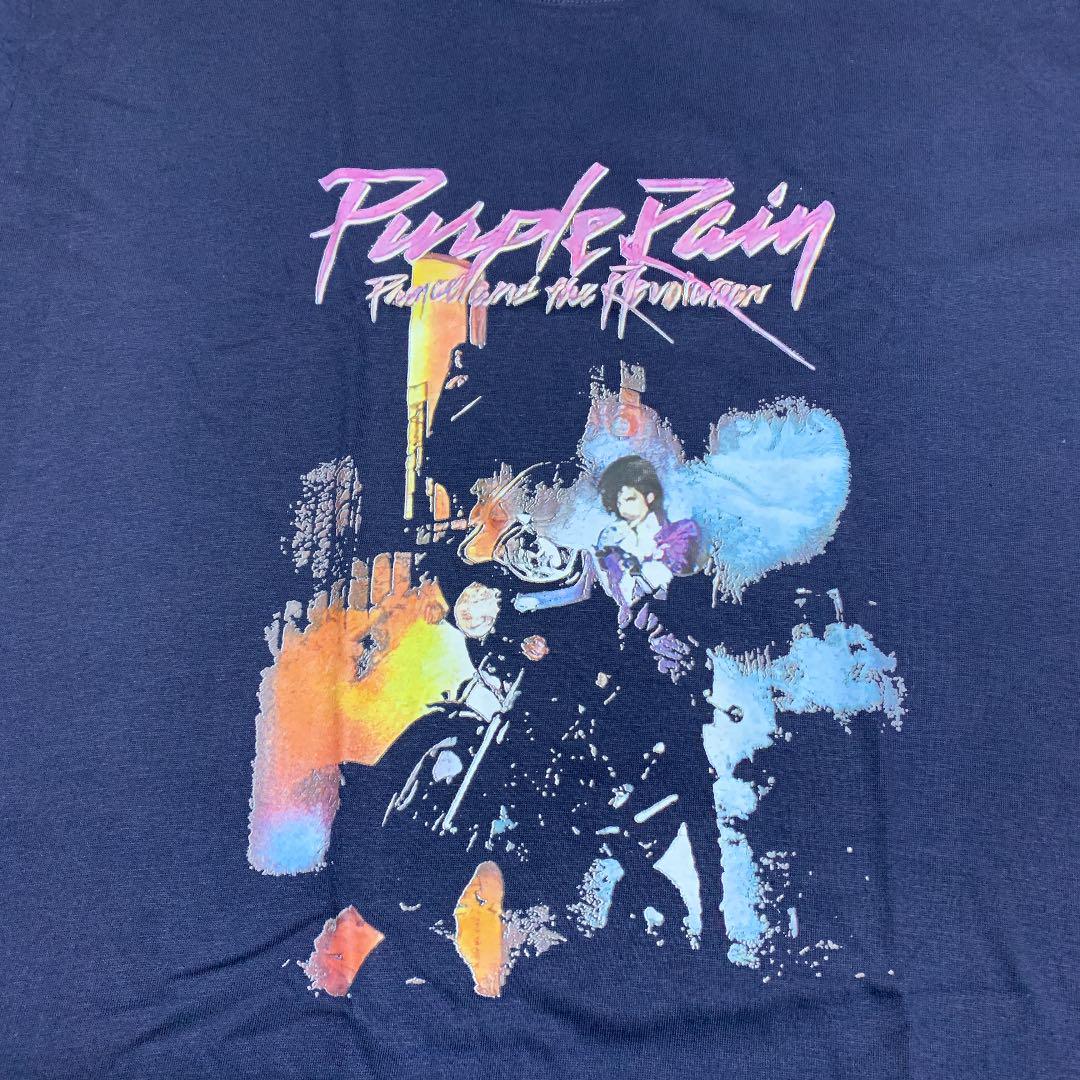 ꧁希少・未使用꧂ Prince プリンス　Tシャツ　黒　M レインボウチルドレン Prince Tシャツ プリンス Purple Rain - バンドTシャツの通販