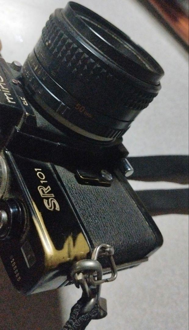 ミノルタ SR101 ブラック ボディ フィルムカメラ - メルカリ