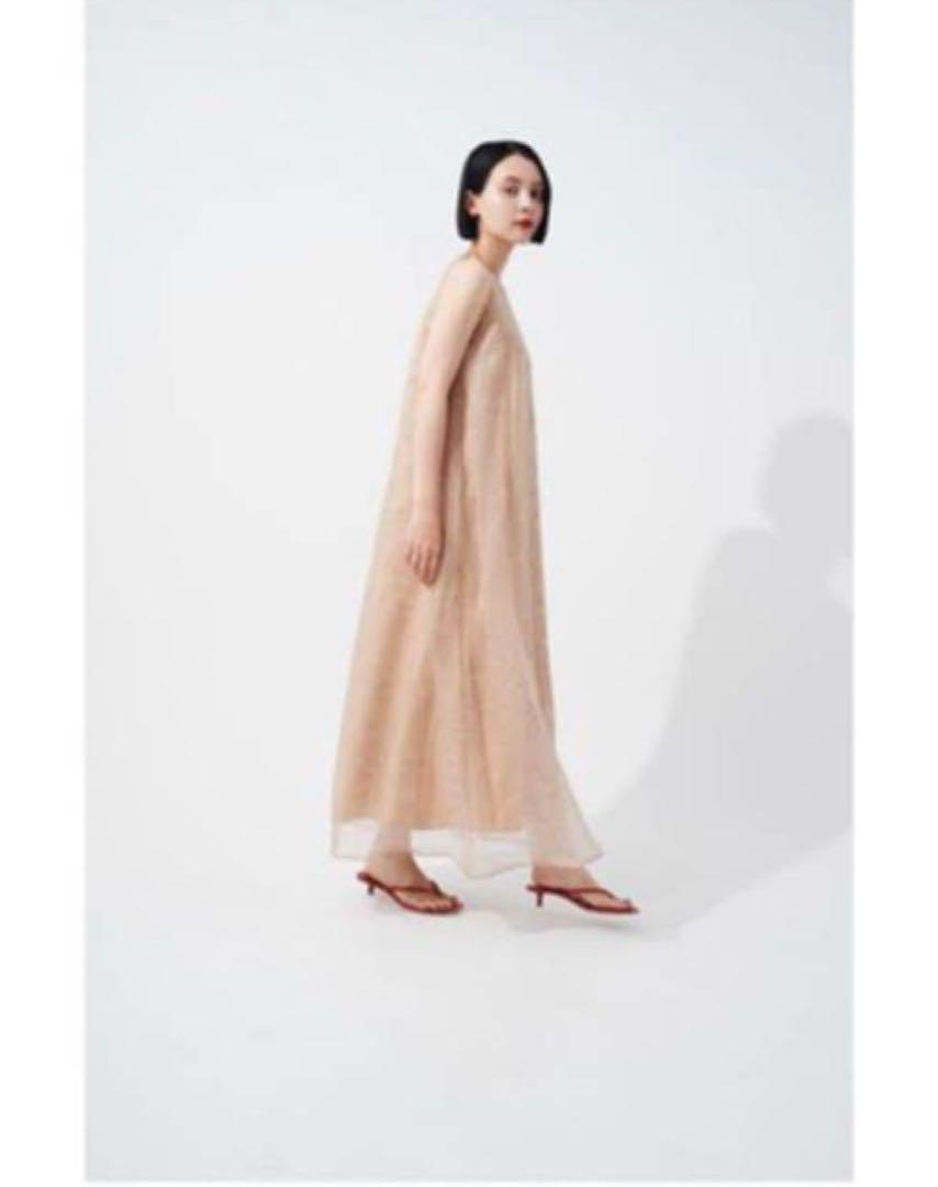 【SR】sheer iced tea dress