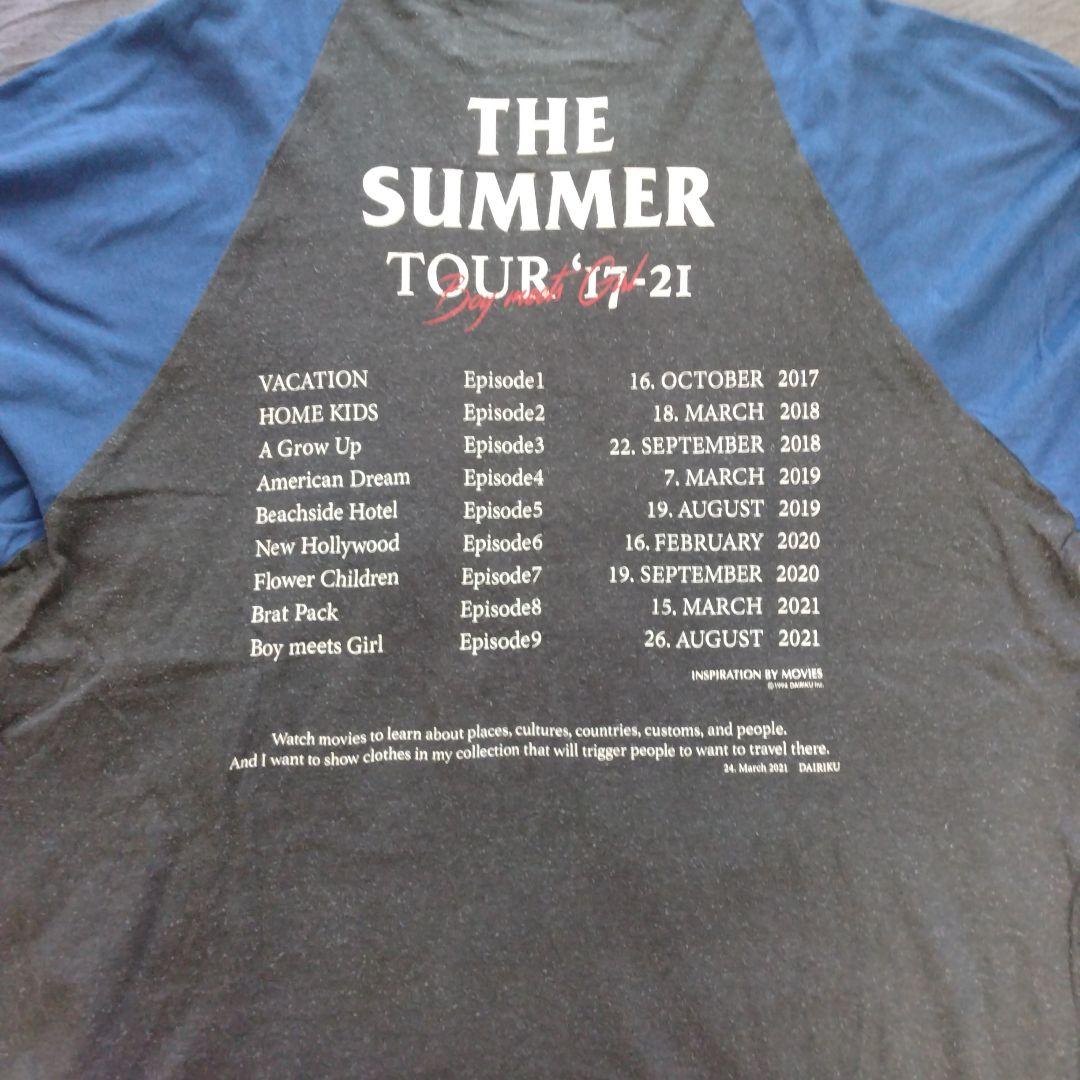 すうてDAIRIKU /THE SUMMERTOUR RAGLAN TEE
