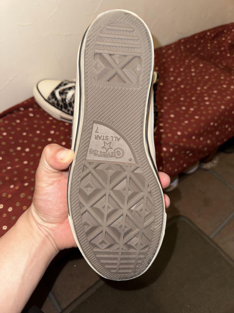 converse コンバース　ハイカット　スニーカー　ヒョウ柄