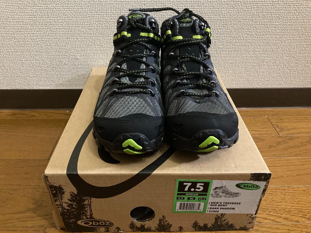 新品未使用 Traverse Mid B-DRY 25.5cm eBRsY-m18231353405 Oboz オボズ 在庫超激得