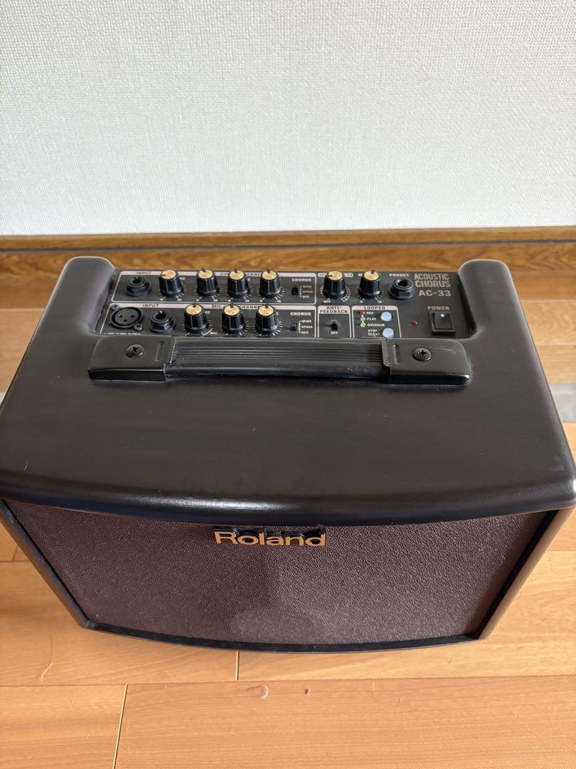 Roland AC-33 RWアコースティックギター用アンプ