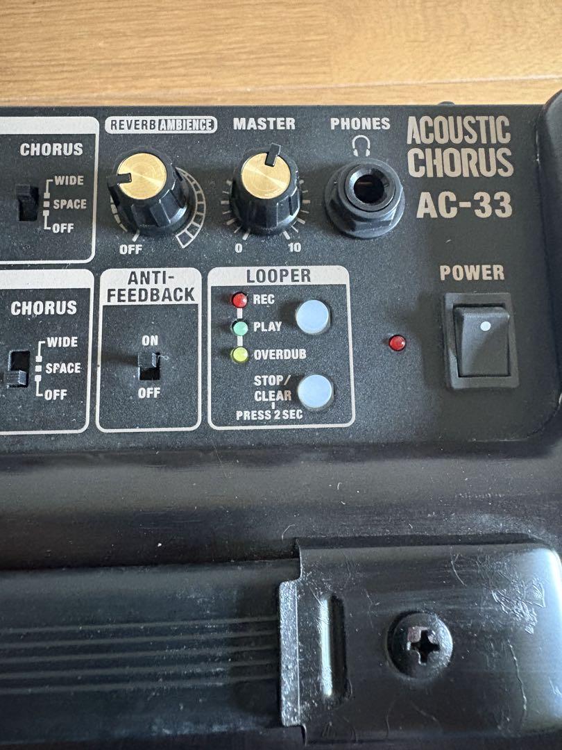 Roland AC-33 RWアコースティックギター用アンプ