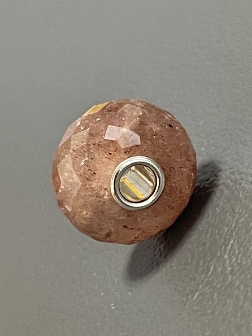trollbeads ストロベリークオーツ