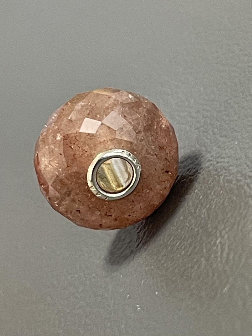 trollbeads ストロベリークオーツ