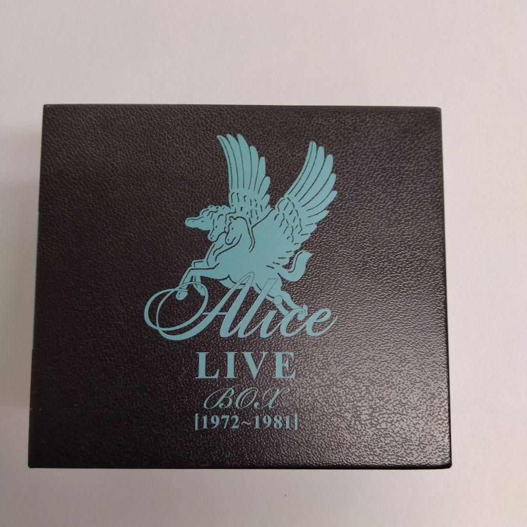 ★新品・未開封　ALICE LIVE BOX(1972-1981) ALICE LIVE BOX [1972‐1981][CD] - アリス - UNIVERSAL MUSIC JAPAN