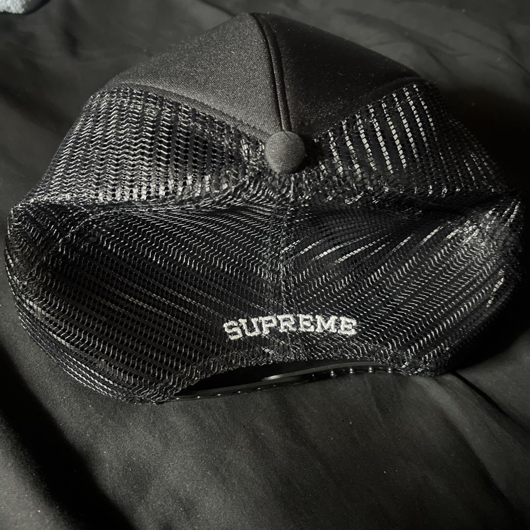 SUPREME ヒッコリーメッシュキャップ 美品 SUPREME シュプリーム ヒッコリー FW19H41 キャップ 帽子