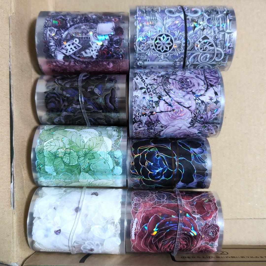 海外マスキングテープ　薔薇　花等　切り売り　中古　巻き売り　装飾マステ　10個 海外マスキングテープ 薔薇 花等 切り売り 中古 巻き売り 装飾