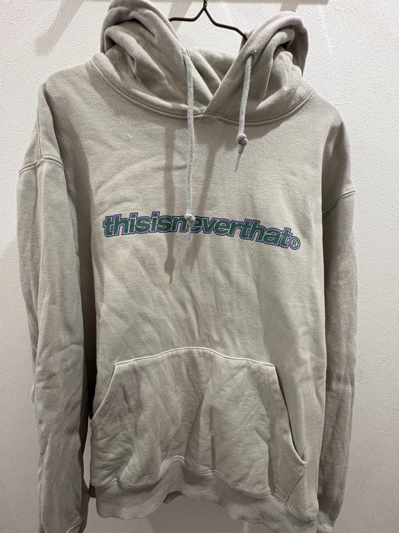 thisisneverthatⓇ ESP-Logo Hoodie ストーン