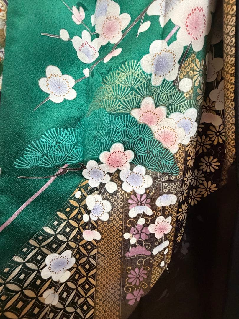 日向向日葵 着物リメイクワンピースNo.608 日向向日葵 着物リメイクワンピースNo.608