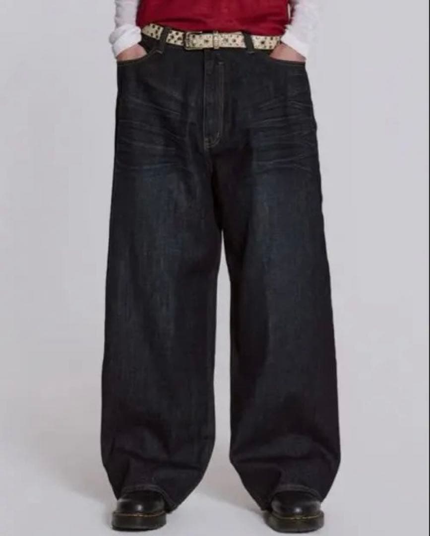 Jaded London ワイドデニムパンツ 2本セット