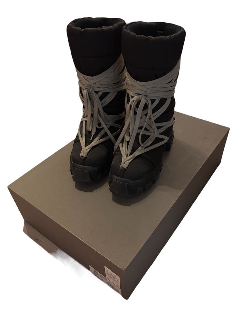 Rick owens lunar tractor boots 41