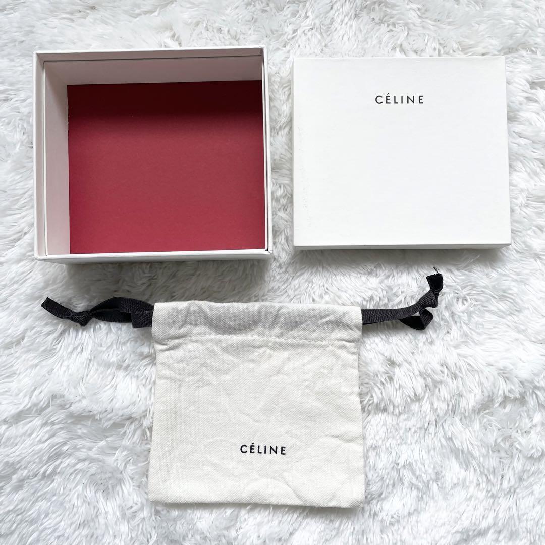 美品✨セリーヌ スモールフォールデット 折り財布 カーフレザー