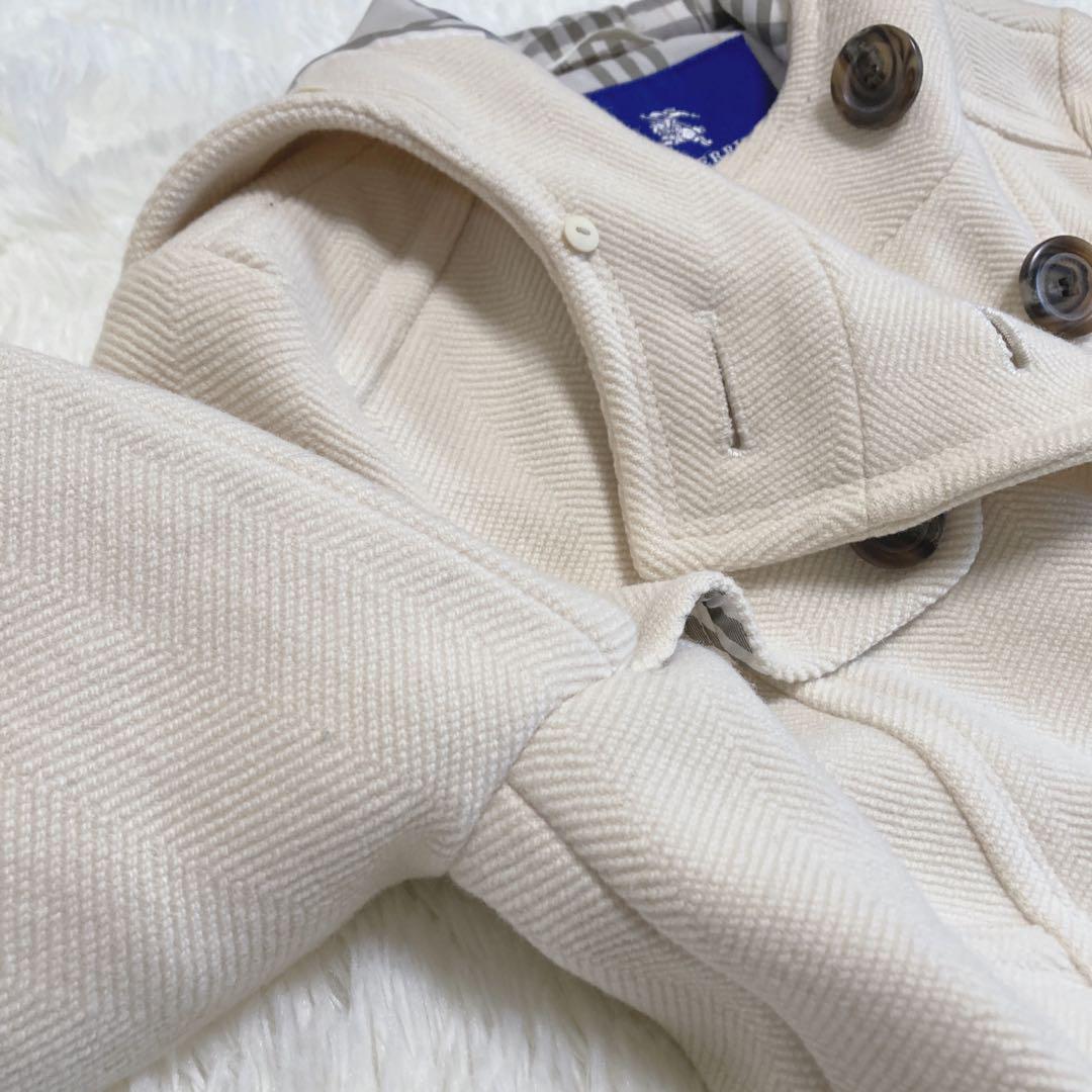 BURBERRY BLUE LABEL ピーコート ベルト付き  M