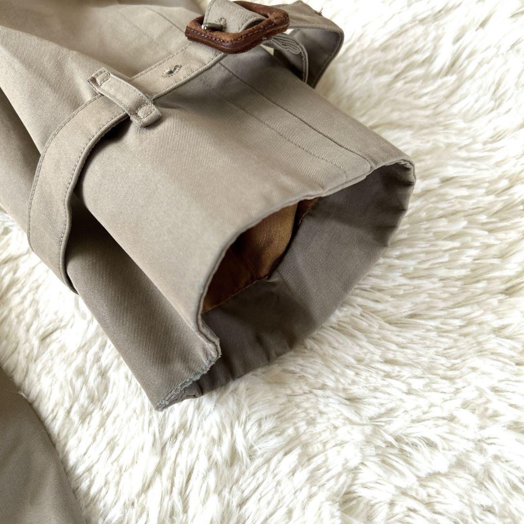 BURBERRY トレンチコート カーキ 玉虫色 ノバチェック