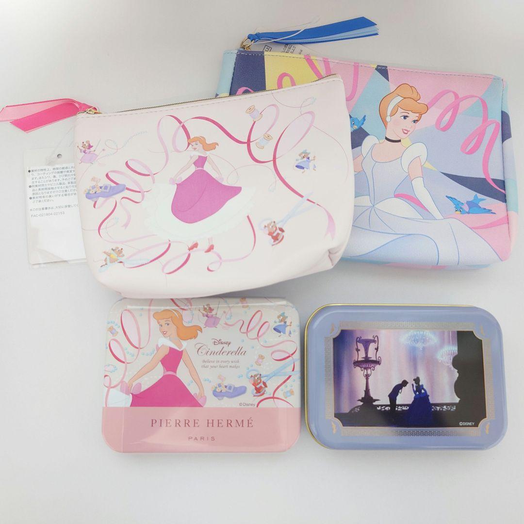 ★ディズニープリンセス　シンデレラ　ポーチ　ゴディバ　ピエール・エルメ