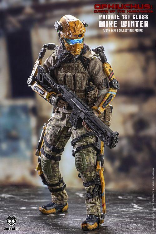 ジャッカルx マイク・ウィンター 1/6 アクションフィギュア JX007