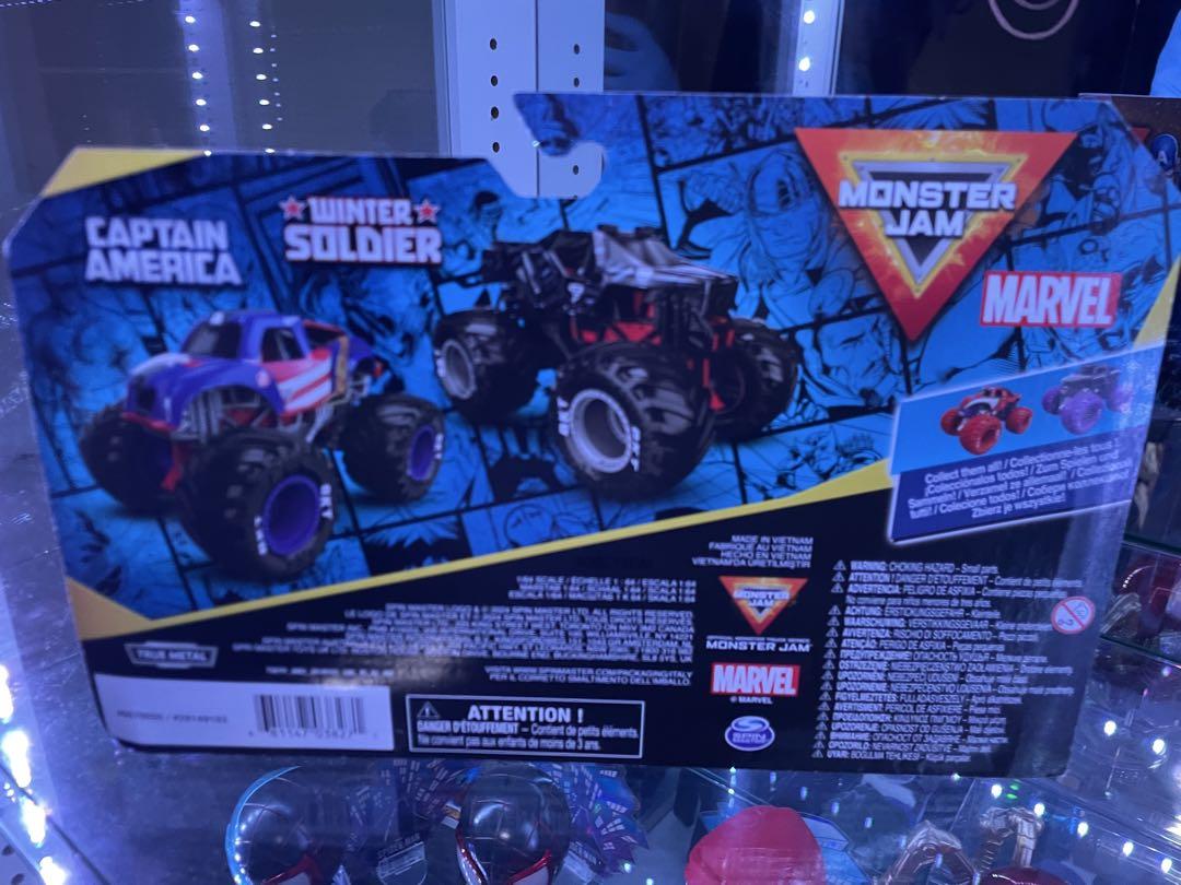 ［レア物］MONSTER JAM モンスター ジャムMARVEL TRUCKS
