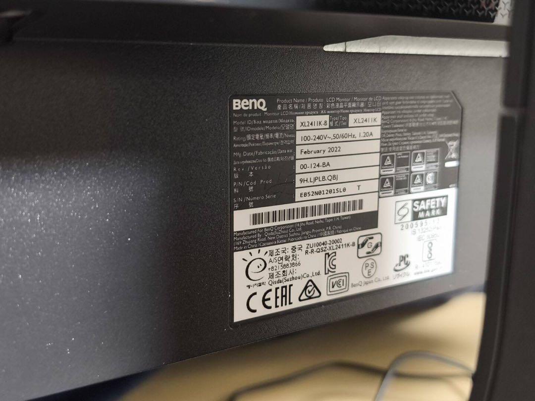 ZOWIE BenQ XL2411K＆XS250 24インチ ゲーミングモニター