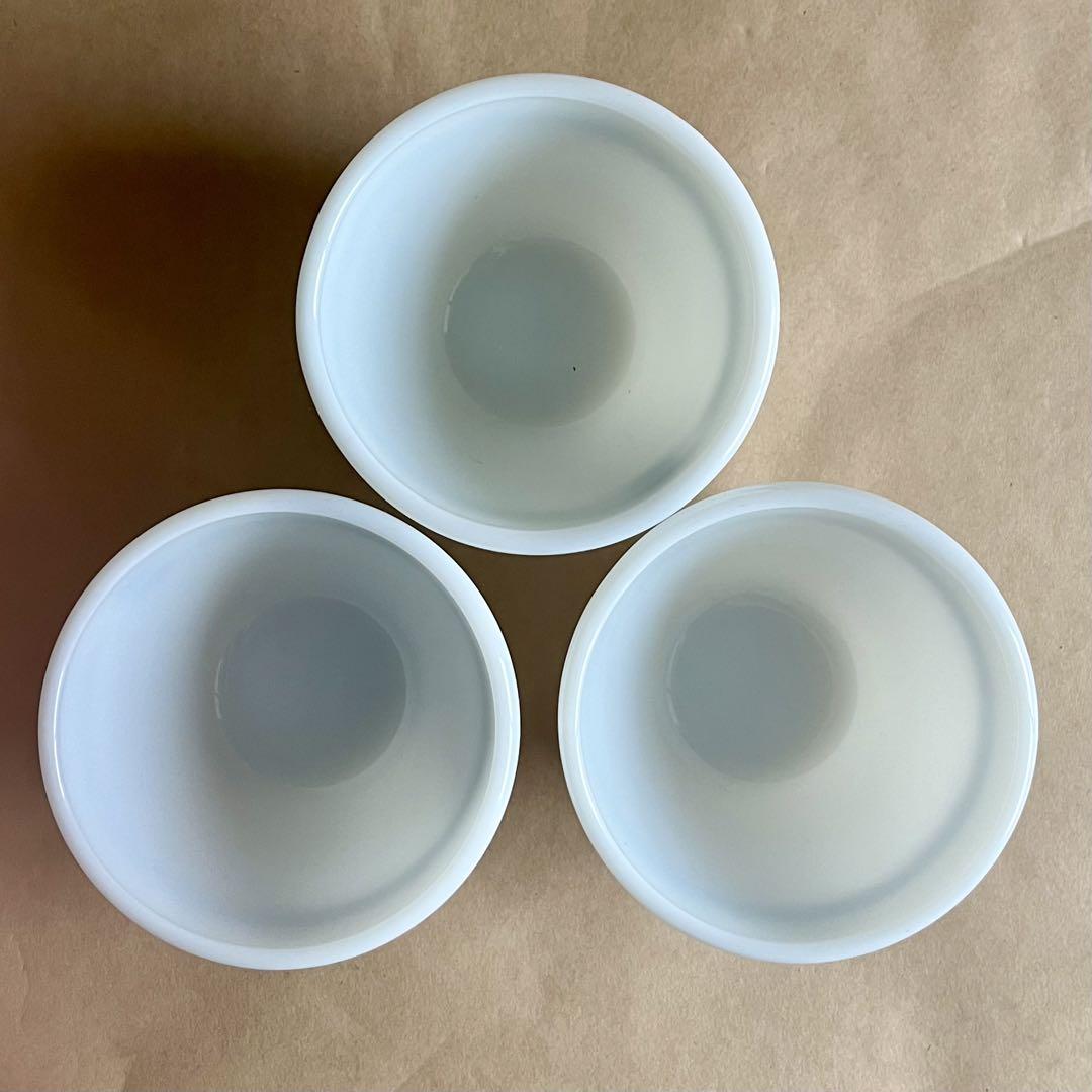 PYREX アメリカンダイナー レストランウェア 12点セット ミルクガラス