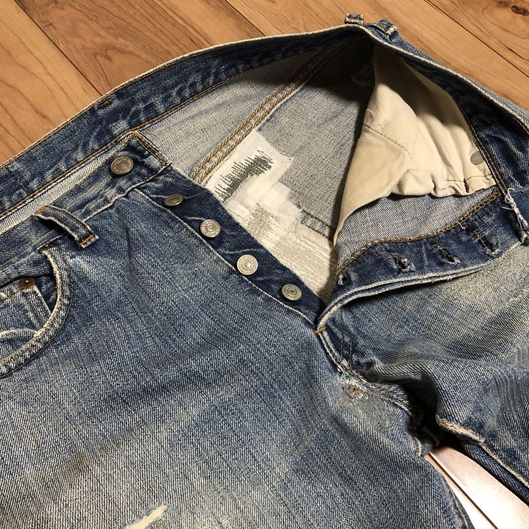 福袋 売れ残り 66前期、縦落ち】LEVI'S w32〜34【オリジナルビンテージ】 501 パンツ