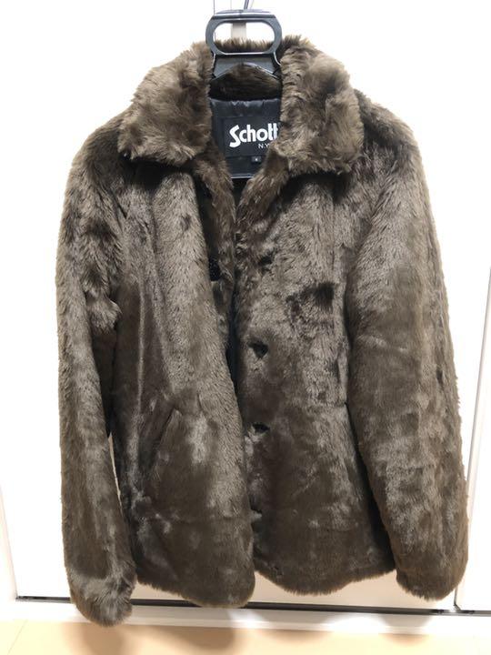 Schott ショット　ファーコート　ピーコート