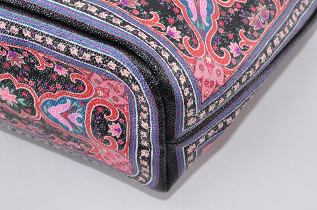 ETRO エトロ ペイズリー トートバッグ 手提げかばん ポーチ,保存袋付き