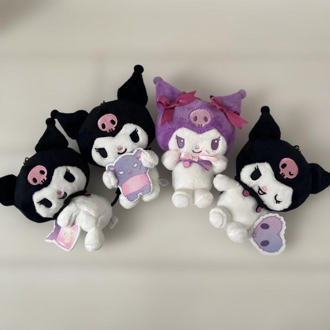 サンリオ　クロミ　ぬいぐるみ 4体セット